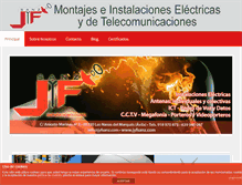 Tablet Screenshot of jyfsanz.com